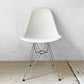 ハーマンミラー Herman Miller サイドシェルチェア ホワイトシェル ポリプロピレン製 エッフェルベース DSR C&R イームズ ミッドセンチュリー ★