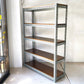 リオン LYON アングルシェルフ SLOTTED ANGLE SHELF 5段 オープンシェルフ インダストリアル P.F.S取扱 ★