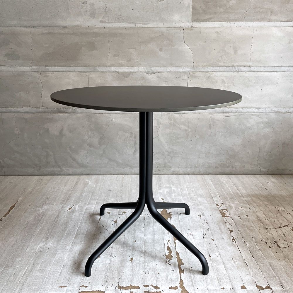 ヴィトラ vitra ベルヴィル ラウンドテーブル Belleville Round Table ブラック HPLソリッドコア材 アウトドア対応 ロナン&エルワン・ブルレック 未使用展示品 ♪