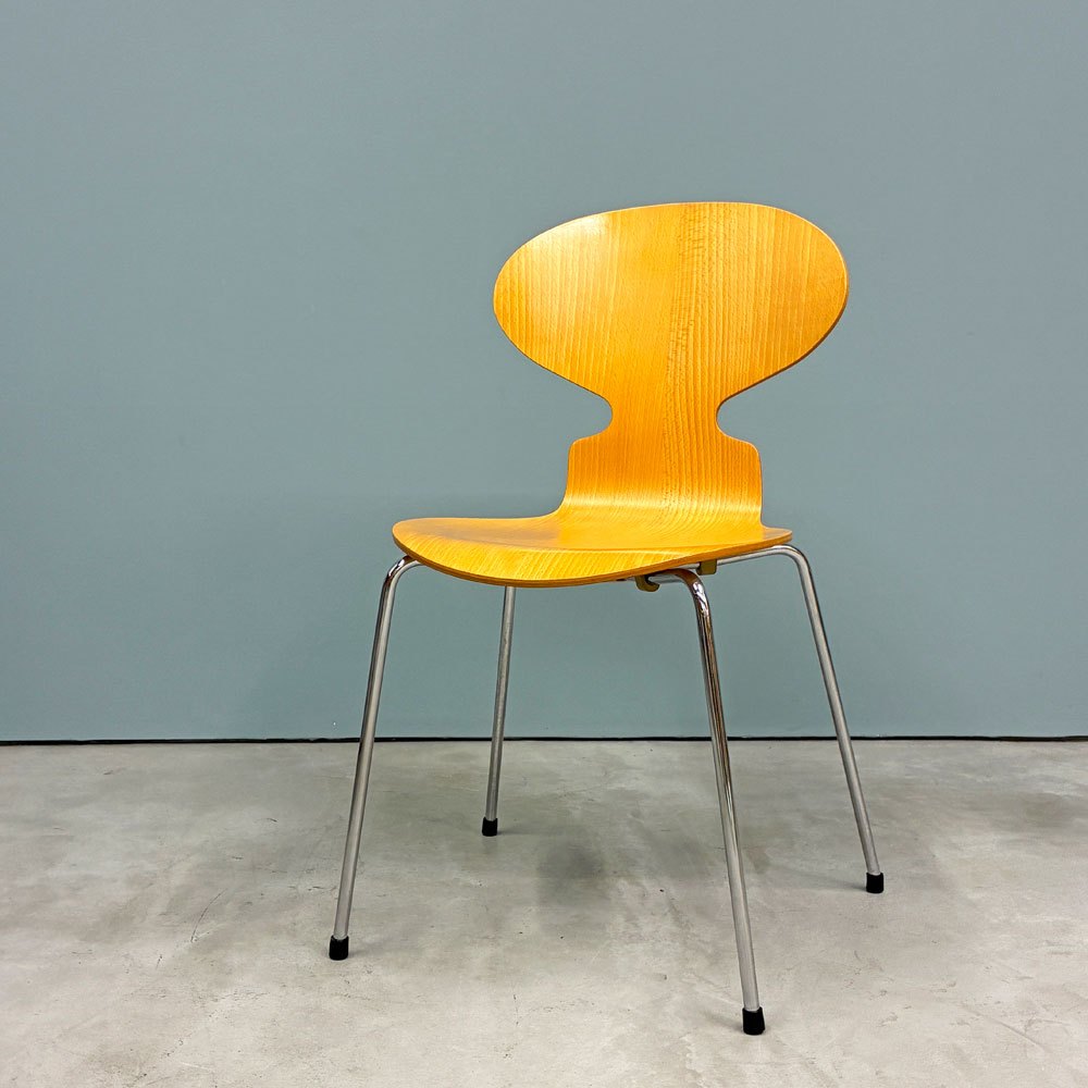 フリッツハンセン Fritz Hansen 3101 アリンコチェア アントチェア 4本脚 ナチュラルビーチ ラッカー仕上げ アルネ・ヤコブセン C ◎