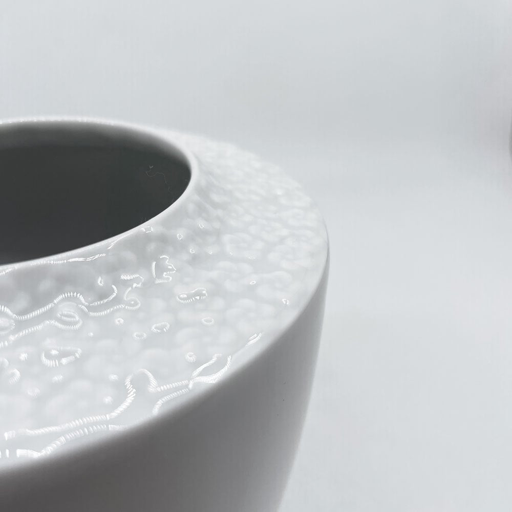 マイセン MEISSEN ロイヤルブロッサム Royal Blossom 花瓶 フラワーベース 磁器 箱付き ドイツ 美品 ●
