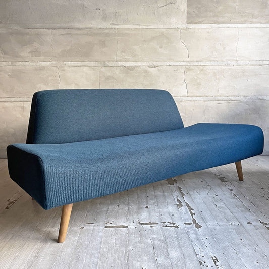 イデー IDEE アーオ ソファ AO SOFA 2シーター 2Pソファ 2人掛け ネイビー 岡嶌要 モダンデザイン 定価￥89,900- 美品 ♪