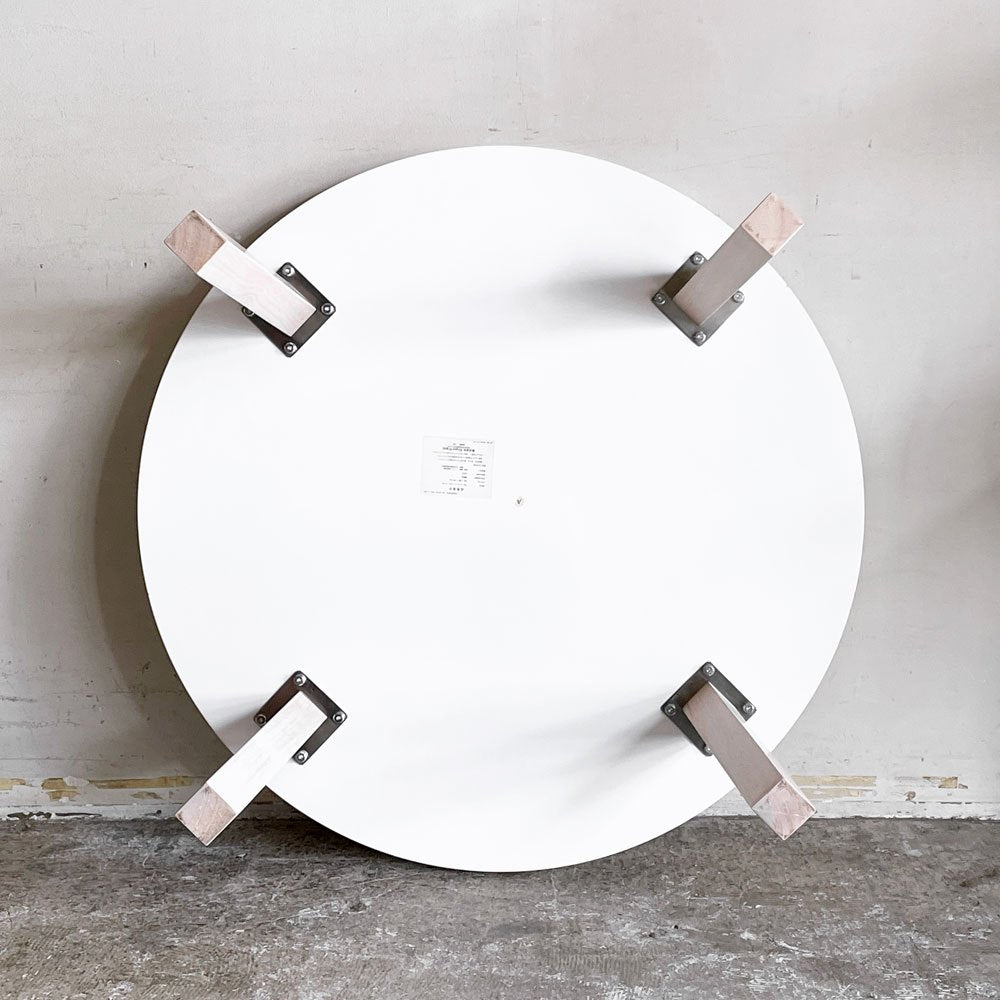 フランフラン Francfranc FHU コーヒーテーブル センターテーブル ローテーブル ラウンド Φ85cm ナチュラルデザイン ■