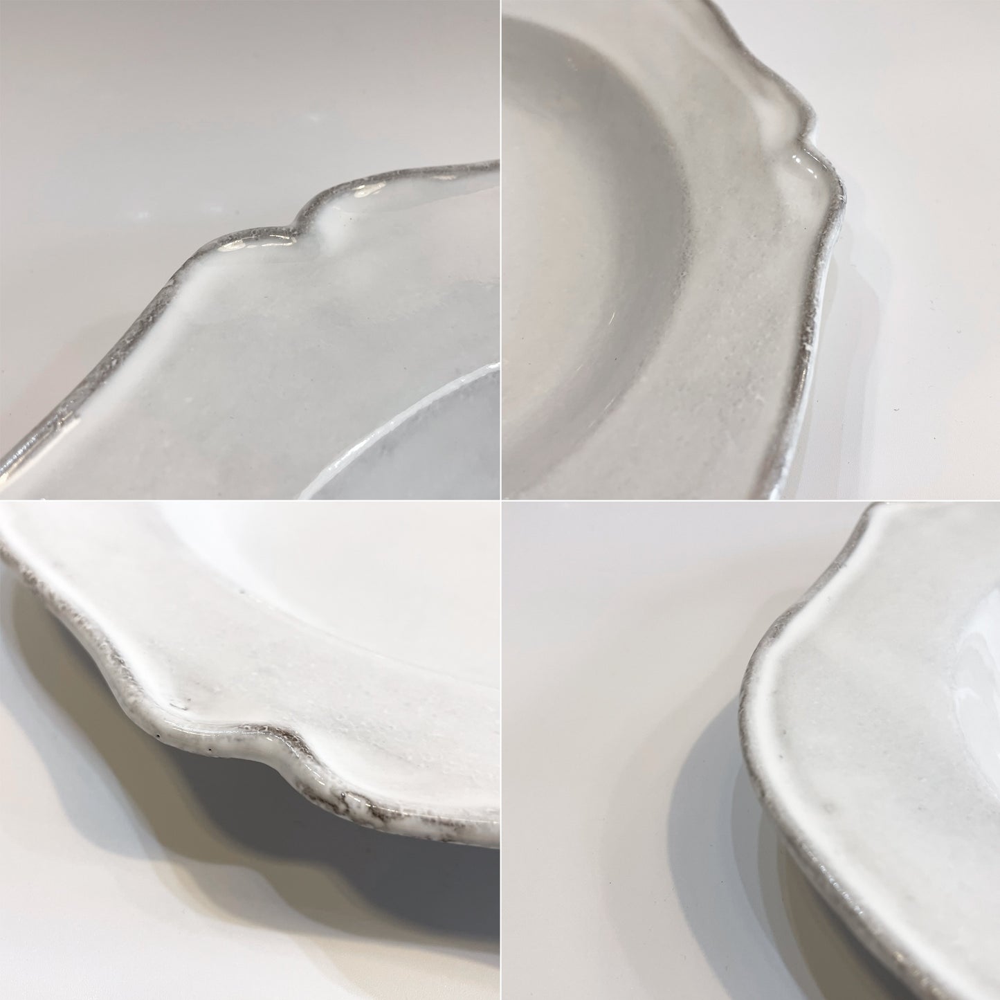 アスティエ・ド・ヴィラット ASTIER de VILLATTE バック Bac ラージ スーププレート 深皿 美品 フランス A ★