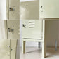 リオン LYON スチールロッカー ルーバーカット 5段 5-TIER LOCKER-LOUVER アイボリー puttywhite P.F.S取扱 ★