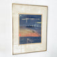 内間安瑆 ANSEI UCHIMA 版画作品 Aerial Night 1964年 No.12/30 額装品 ★