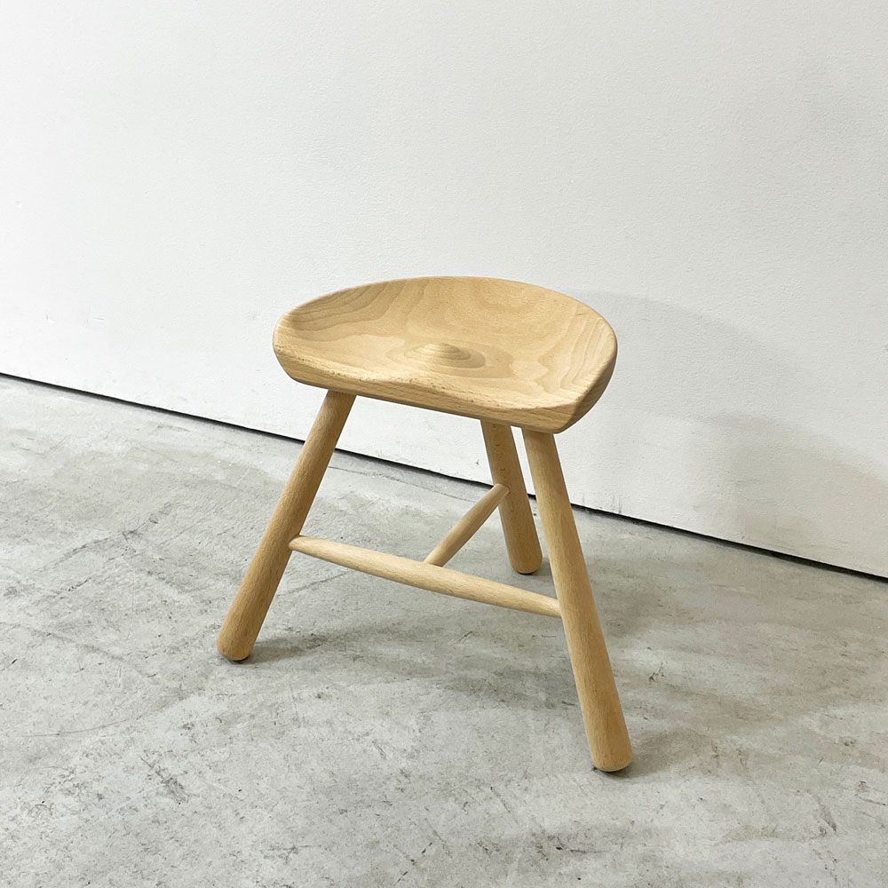ワーナー Werner シューメーカーチェア Shoemaker Chair NO.27 スツール キッズチェア ビーチ材 ラーズ・ワーナー デンマーク 北欧家具 美品 ●