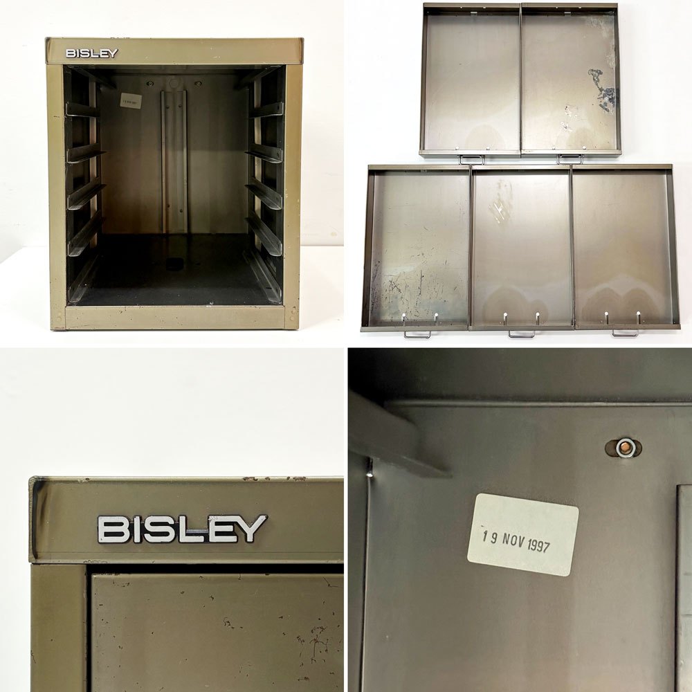 ビスレー BISLEY ベーシック BASICシリーズ A4キャビネット 12/5 小引き出し 5段 英国 ●