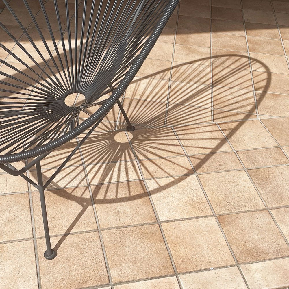 メトロクス METROCS アカプルコチェア Acapulco Chair ブラック アウトドアチェア PVCコード ブラックスチール ハンドメイド メキシコ 定価￥70,400- ◇