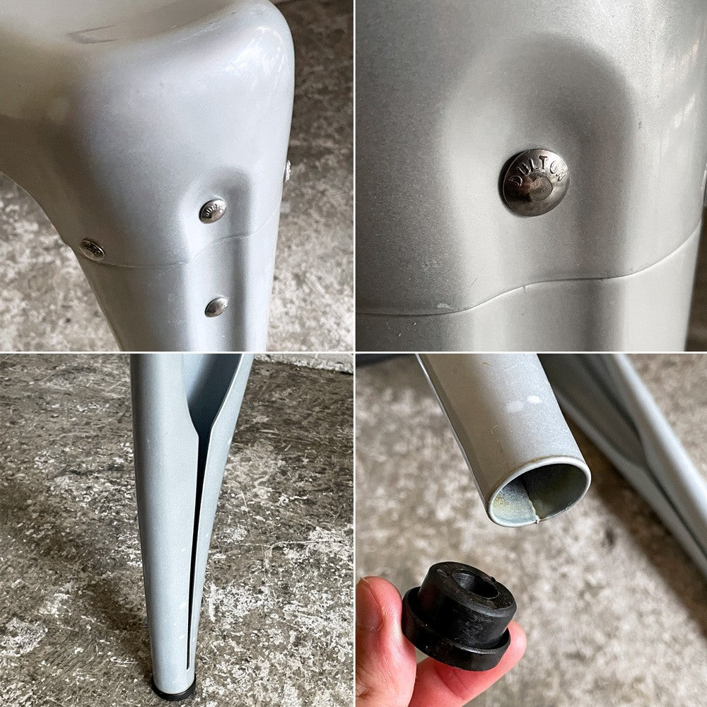 ダルトン DULTON  ウィズダムトゥーススツール WISDOM TOOTH STOOL スチール製 スタッキング インダストリアルデザイン 廃番 ■