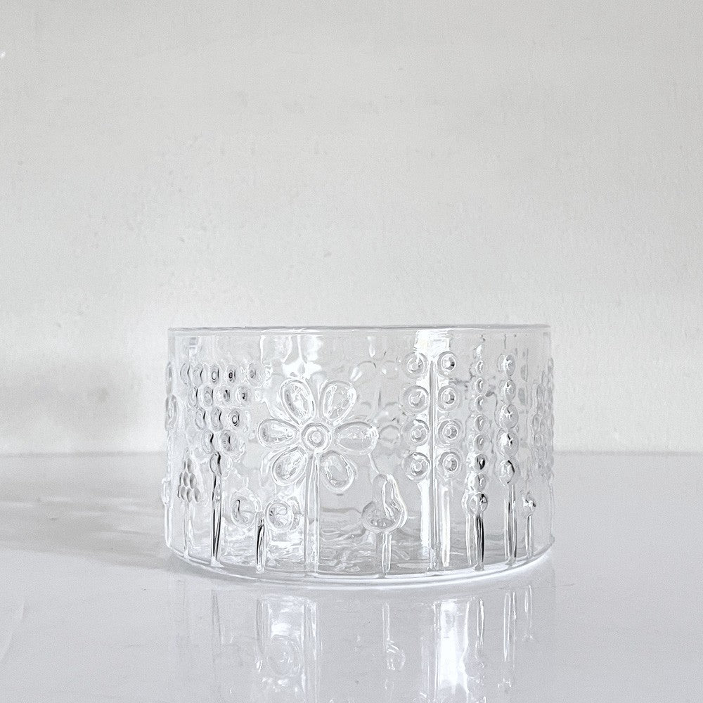イッタラ iittala フローラ Flora ボウル クリア 10cm オイバ・トイッカ  Oiva Toikka Scope別注 フィンランド 北欧雑貨 ■