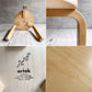 アルテック Artek スツール 60 stool 60 ウスタヴァ Ystava 3本脚 バーチ材 ラッカー塗装 FIN/JPNフレンドシップコレクション 外交関係樹立100周年記念モデル 脚カット品 アルヴァ・アアルト 廃番希少 B ♪