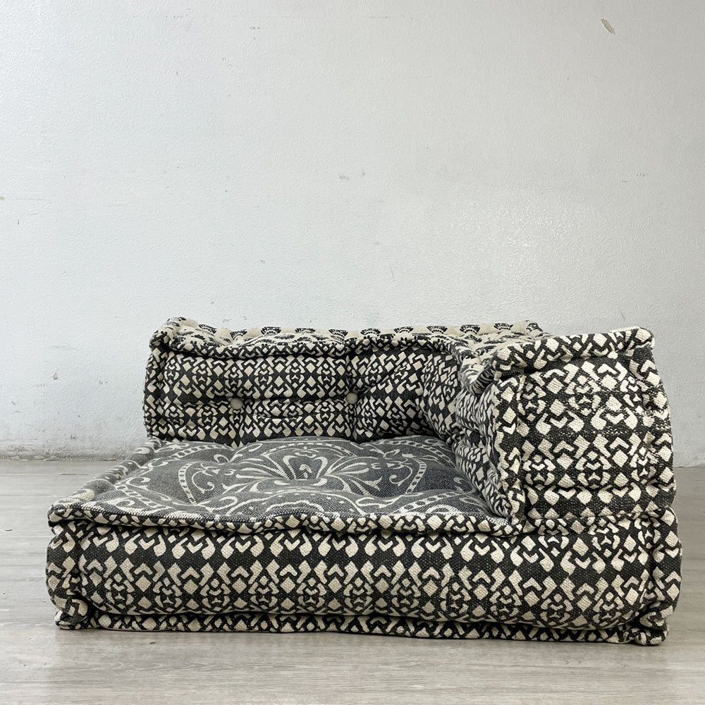 アデペシュ a.depeche ブロックマルチソファ Block Multi Sofa コーナー ジオ グレー GEO gray 定価￥41,800- ●