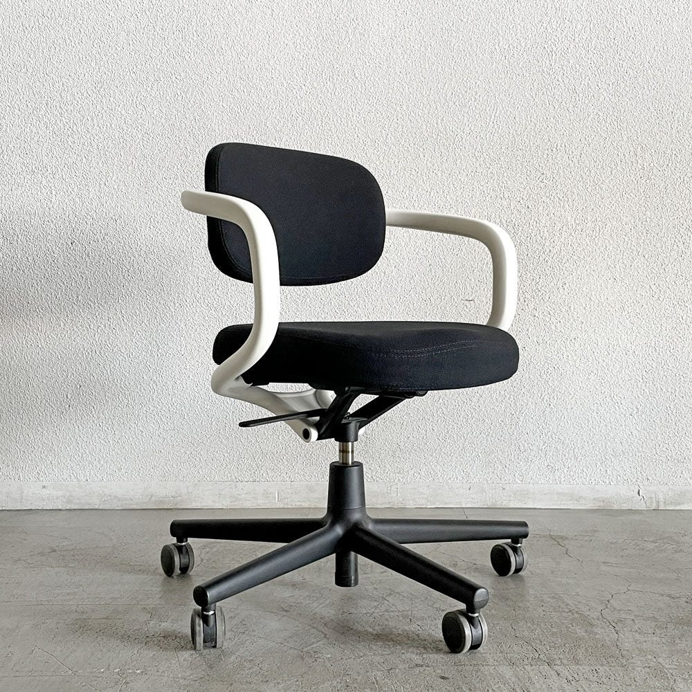 ヴィトラ Vitra オールスター Allstar オフィスチェア デスクチェア ホワイト×ブラック コンスタンチン・グルチッチ 定価￥163,900- 〓