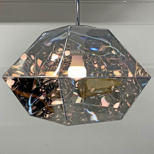 トムディクソン Tom Dixon カット ショート ペンダントライト Cut Short Pendant クローム色 廃番 定価115,500円 展示品 〓