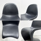 ヴィトラ vitra パントンチェア ダイニングチェア スタッキングチェア ディープブラック ヴェルナー・パントン Panton ミッドセンチュリー スペースエイジ A ●