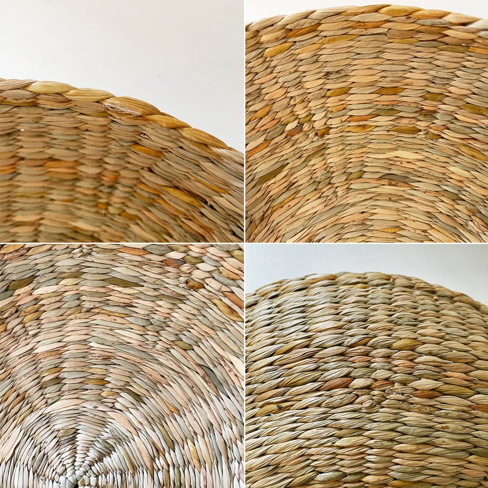 SPACE A&CO 水草 ネスティングバスケット 中 Φ30×11cm イギリス製 旧shop281 有元葉子 定価￥34,100- C ◎