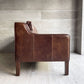 ハロ HALO × ジャーナルスタンダードファニチャー journal standard Furniture アイメッシュ IMESH 2Pソファ 2人掛け 本革 レザー バイカータン 廃番♪