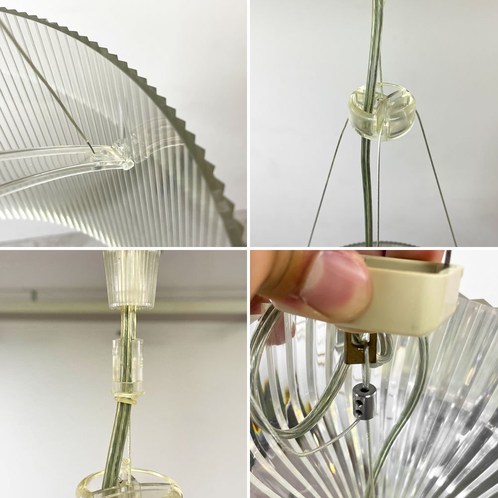カルテル Kartell ジェー GE ペンダントライト クリスタル フェルーチョ・ラヴィアーニ イタリア 定価￥54,000- ●