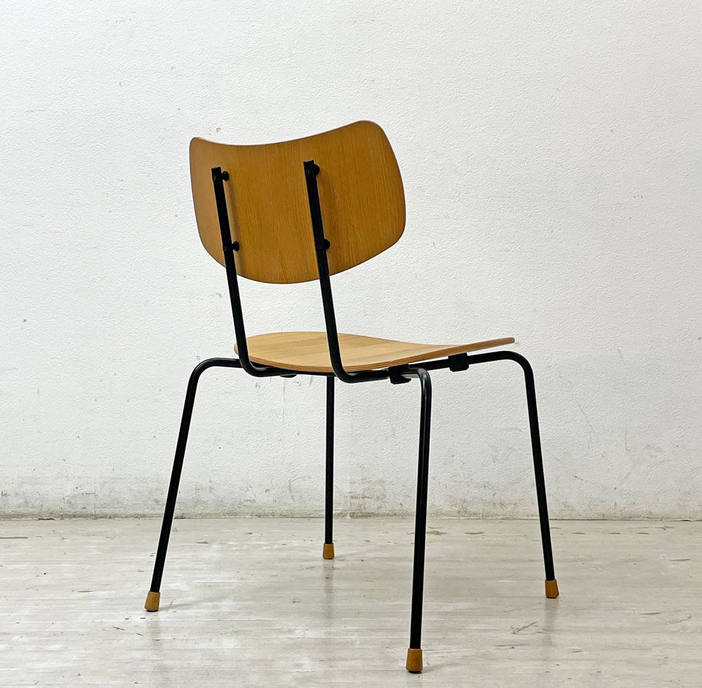カールハンセン＆サン Carl Hansen & Son VLA26T Vegaチェア スタッキングチェア オーク材 ブラックスチール オイルフィニッシュ A ●