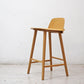 ムート Muuto ナード Nerd オーク材 バースツール ハイスツール David Geckeler デザイン 北欧家具 ●
