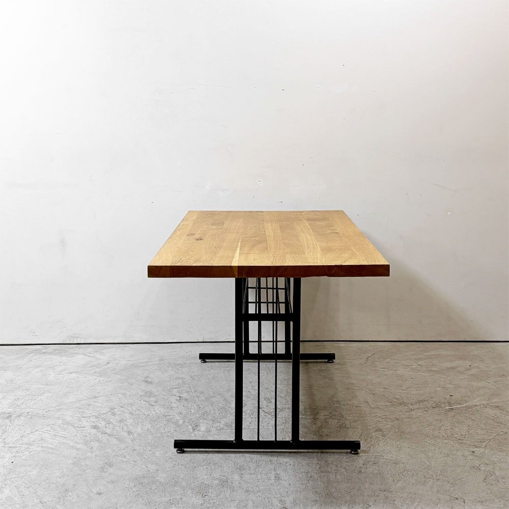 クラッシュゲート CRASH GATE ノットアンティークス Knot antiques グリット2 GRITⅡ リビングダイニングテーブル オーク材 インダストリアルデザイン  ●