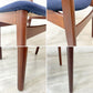 北欧ビンテージ Scandinavia Vintage ダイニングチェア 無垢材 ファブリック 北欧家具 モダンデザイン A ●