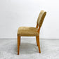 トラックファニチャー TRUCK FURNITURE エスアールチェア SR CHAIR ダイニングチェア ナラ無垢材 コーデュロイ 鋲打ち 定価 ￥90,310- B ●