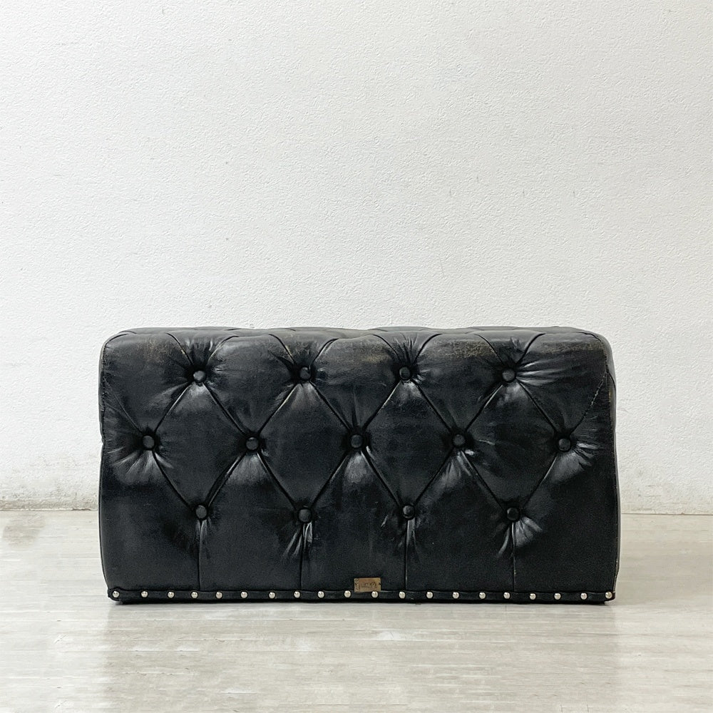 ハロ HALO ロード ディグズビー LORD DIGSBY スモール オットマン OLD GLOVE ESPRESSO 本革 ベンチ スツール ●