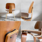 ハーマンミラー Herman Miller プライウッドダイニングチェア ウッドレッグ DCW  ウォールナット イームズ ミッドセンチュリー 定価￥231,000- ■