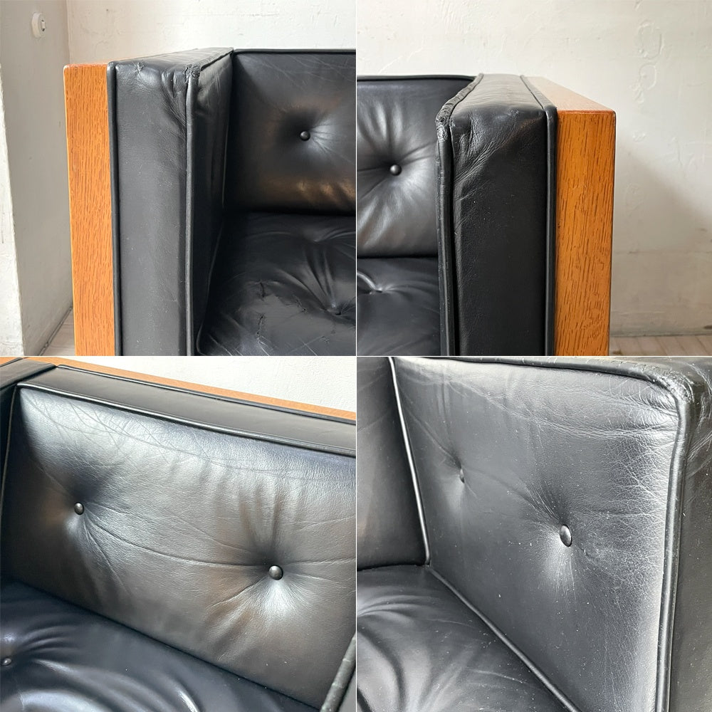 ハーマンミラー Herman Miller ジョージ・ネルソン Nelson Cube Group Seating ラウンジチェア 1シーターソファ  ビンテージ ★