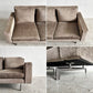 ミノッティ Minotti シャーマン Sherman 2シーターソファ 2人掛け カバーリングファブリック モスグリーン系 ロドルフォ・ドルドーニ イタリア 廃番 〓