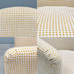 イデー IDEE ドレス ソファ Dress Sofa 1pソファ 1人掛け ラウンジ イエローベージュ チェック ファブリック 北欧テイスト ◎