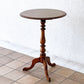 ロイズアンティークス Lloyd's Antiques UKビンテージ ソファサイドティーテーブル オーク材 Φ50cm 花台 ディスプレイテーブル 英国家具 ◇
