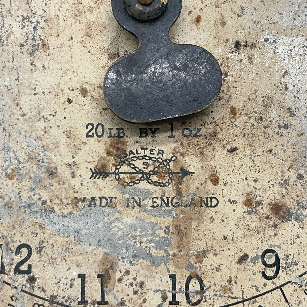 ソルター SALTER キッチンスケール ソルター NO.34 はかり 20LB by 1oz ディスプレイ 店舗什器 インテリア イギリスアンティーク ★