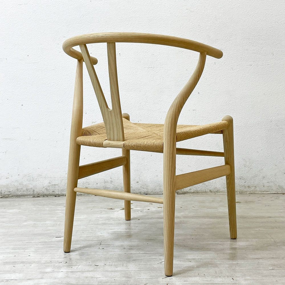 カールハンセン＆サン Carl Hansen & Son CH24 Yチェア アッシュ材 ソープフィニッシュ 日本仕様サイズ ハンス・J・ウェグナー デンマーク 北欧家具 ●