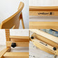 豊橋木工 TOYOMOKU アップライトチェア UPRIGHT CHAIR ナチュラル 座面カバー付き ベビーチェア キッズチェア ★