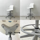 スチールケース Steelcase ノード ファイブスター スツール Node FIVE-STAR STOOL ハイスツール 製図チェア キャスター オフィス 定価約87,000円 B ●