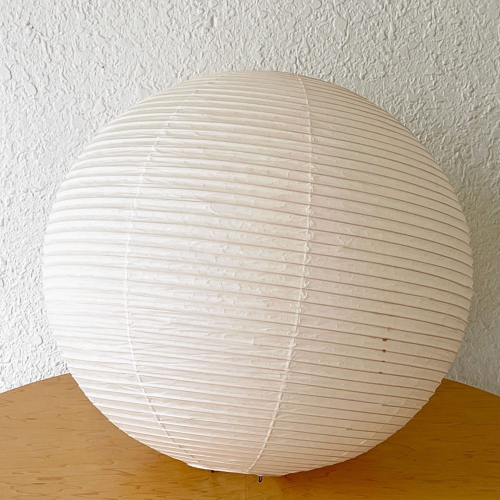 イサムノグチ Isamu Noguchi アカリ AKARI 55A 和紙 直径55cm 名作照明 ミッドセンチュリーシェード単体 箱付き ◇