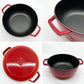 ストウブ STAUB フレンチルースターココット 24cm 両手鍋 鋳物ホーロー鍋 ●