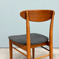 アクメファニチャー ACME Furniture トラッセル TRESTLES CHAIR ダイニングチェア ウォールナット USビンテージスタイル A ◎