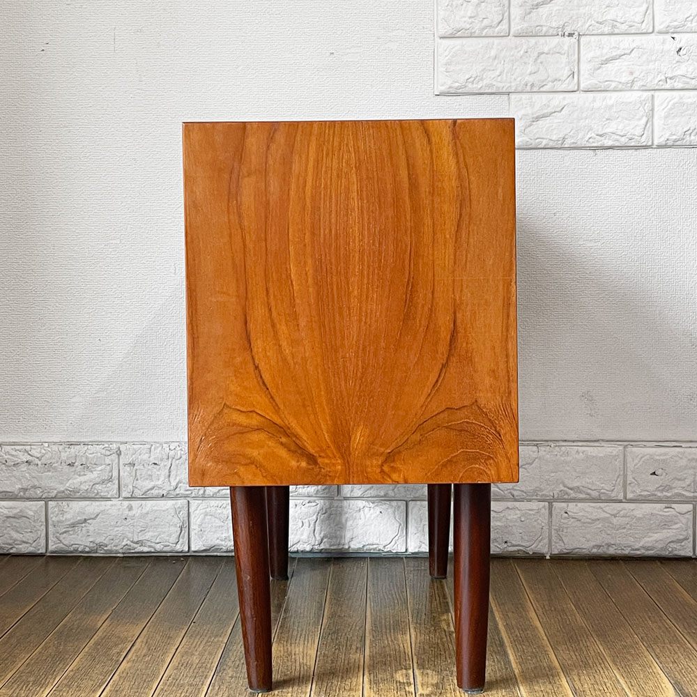 デンマークビンテージ Danish Vintage チーク材 スモール 3段 ドロワー チェスト サイドチェスト チーク材 北欧家具 ◎