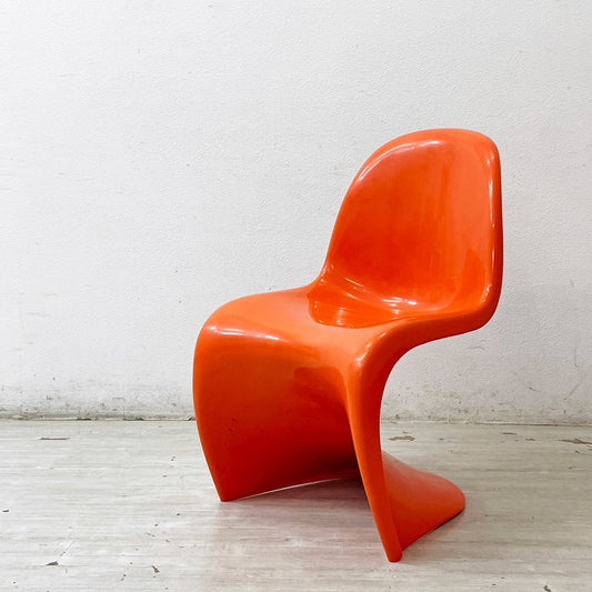 ハーマンミラー Herman Miller 1974年製 ビンテージ パントンチェア Panton Chair オレンジ ルーランS ヴァーナー・パントン ミッドセンチュリー ●