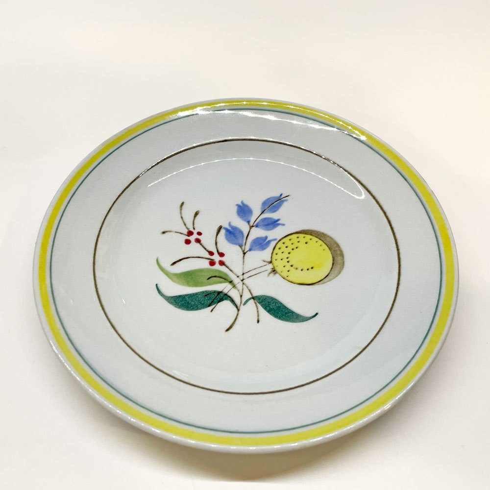 アラビア ARABIA ウィンドフラワー Wind Flower プレート Φ15㎝ 北欧ビンテージ オルガ・オソ 1960年代 北欧食器 D ★