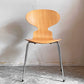 フリッツハンセン Fritz Hansen 3101 アリンコチェア アントチェア 4本脚 ナチュラルビーチ ラッカー仕上げ フェルトグライズ アルネ・ヤコブセン B ■