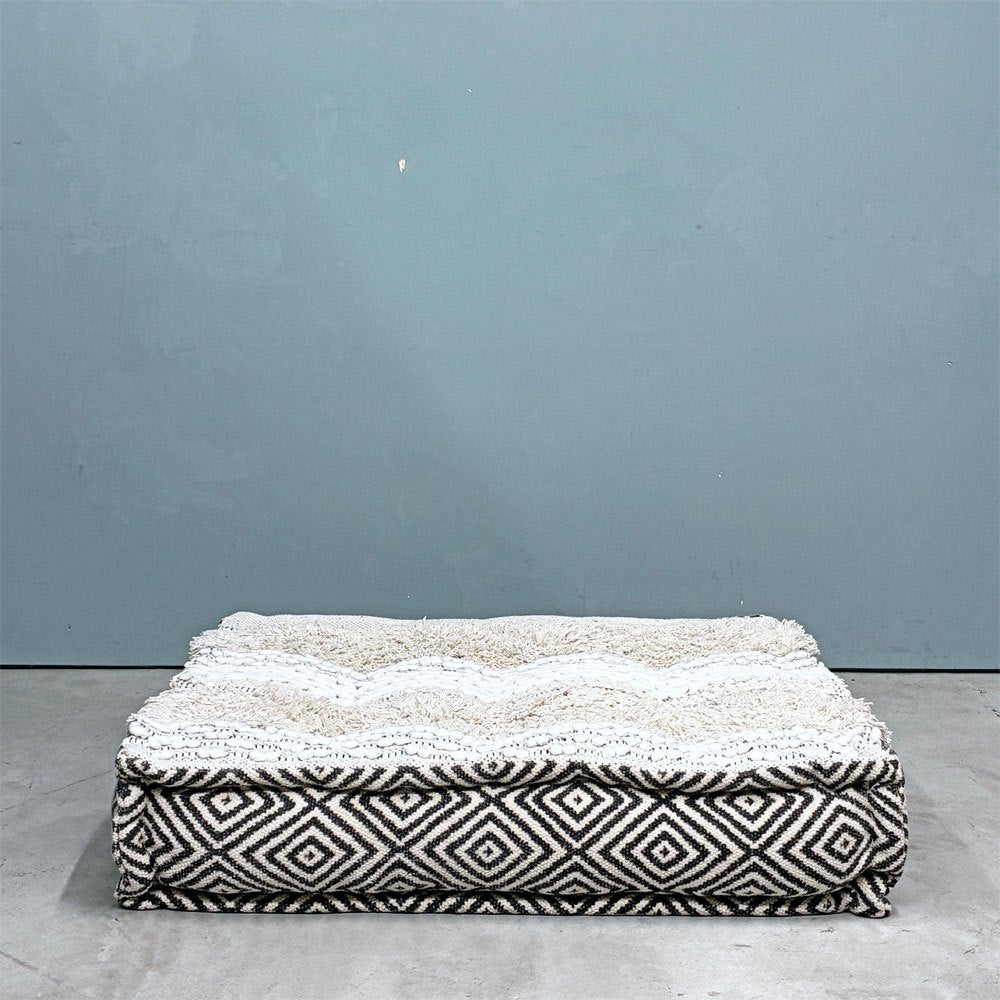 アデペシュ a.depeche ブロック マルチ ザブ オットマン block multi zabu ottoman ジオ グレー GEO gray 定価￥29,700- ◎