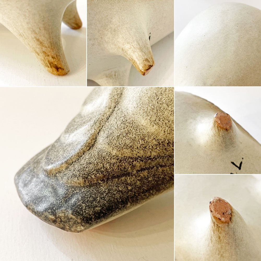 ケラミックスタジオグスタフスベリ KERAMIK STUDION GUSTAVSBERG ピジョン Pigeon ハト 陶製フィギュリン リサ・ラーソン スウェーデン 廃番 ◎