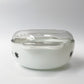 パイレックス Pyrex スノーフレーク ガーランド Snowflake キャセロール 蓋付 ミルクガラス ガラス イギリス JAJ製 オールドパイレックス ビンテージ ■