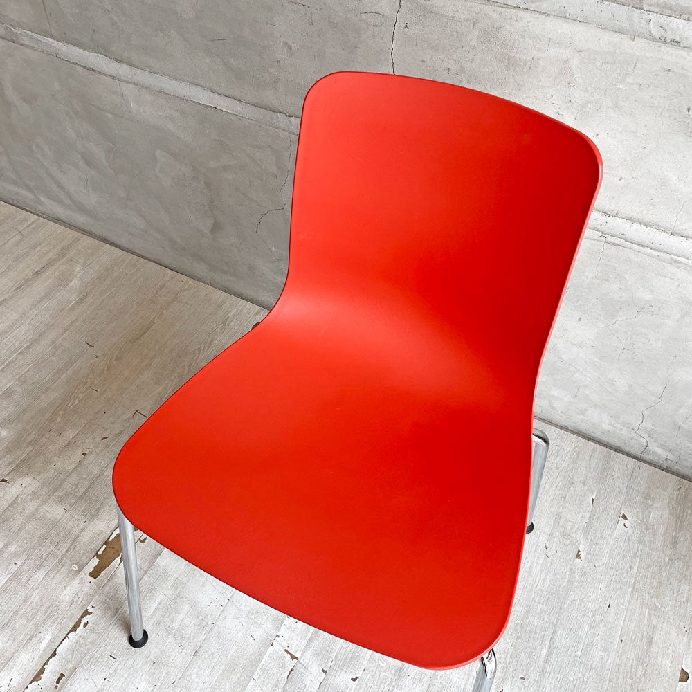 ヴィトラ vitra ハルチューブ HAL Tube サイドチェア ダイニングチェア ブリック スタッカブル ジャスパー・モリソン ♪