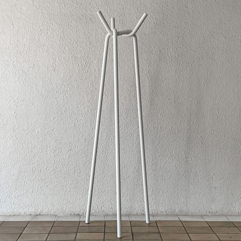 ヘイ HAY ニット KNIT コートラック ポールハンガー ホワイトカラー スチール デンマーク 倉本仁 定価39,600円 ◇